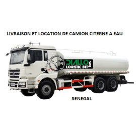 Water truck - Water transport in Conakry Guinea